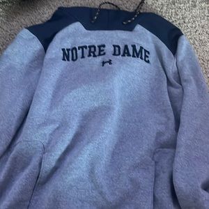 Notre dame sweatshirt baby underarmour